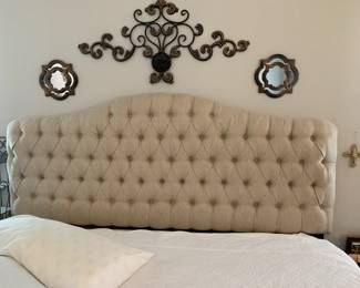 #100 Padded Upholstered King Headboard only $100.00