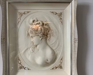 #24 Vintage Cameo Shadow Box Turner Wall Accessory - 17x20 $75.00
#25 Vintage Cameo Shadow Box Turner Wall Accessory - 17x20 $75.00