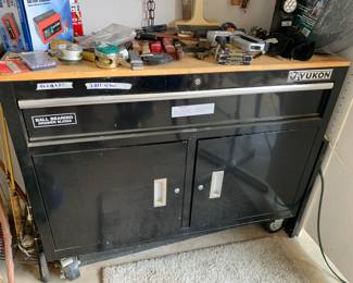 #160 Yukon Rolling Tool Chest w/1 drawer & 2 doors - 46x18x37 w/keys $225.00
