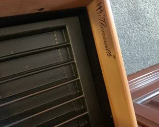 #85 Thomasville Entr. Center w/slide-side doors & 1 Glass Door w/1 drawer & 4 shelves - 60x23x53 - You Move $65.00