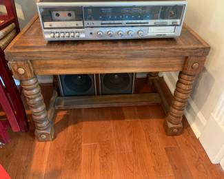 #34 Wood End Table w/ 4 legs - 30x20x20 $25.00
