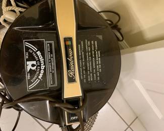 #81 Rainbow Cannister Vacuum $75.00