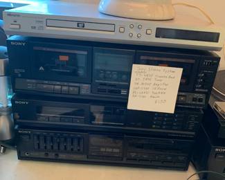 #221 Sony Stero System - 6 pcs $130.00