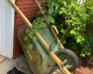 #165 Tru Temper Metal Wheelbarrow (some rust) $30.00