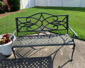 #132 Aluminum Bench - 51" Long $75.00