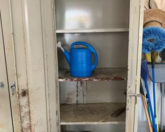 #149 Metal 4 Shelf Storage Cabinet (has key as in condition) 30x18x76 $25.00
#150 Metal 4 Shelf Storage Cabinet (has key as in condition) 30x18x76 $25.00