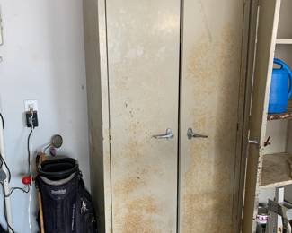 #149 Metal 4 Shelf Storage Cabinet (has key as in condition) 30x18x76 $25.00
#150 Metal 4 Shelf Storage Cabinet (has key as in condition) 30x18x76 $25.00