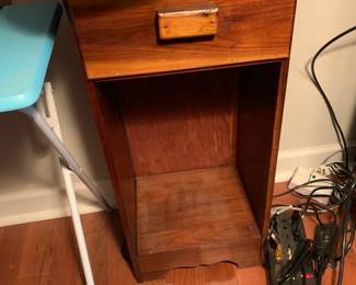 #54 Pine End table w/1 drawer & Shelf - 15x12x29 $30.00