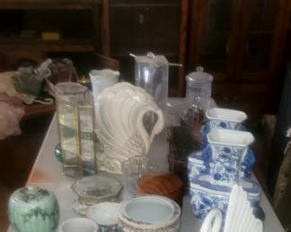 Lots of glassware!