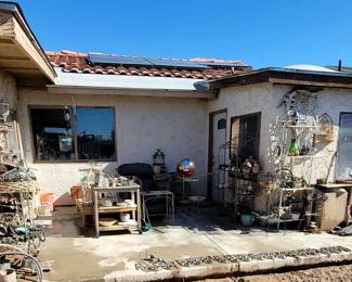 Lots of yard art and items