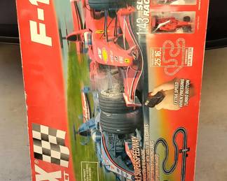 Complete F1 slot car set
