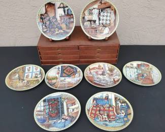 BK180Cozy Country Corners Limited Edition Plates