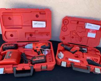 BK150Milwaukee Impact Wrench And Hackzall