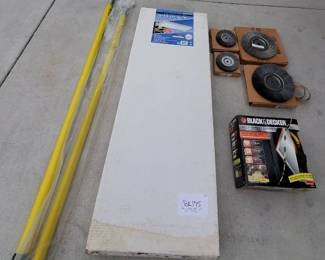 BK175Multi outlet cord, Pole Saws, Wire Weels, Crown Molding