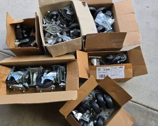 BK167A lot of casters