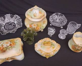BK185Vintage Prussia Candy Dishes