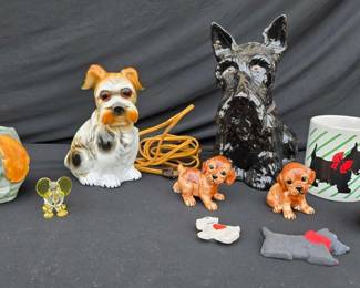 BK203Dogs and elephants