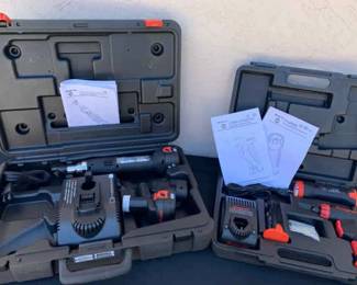 BK155SnapOn Cordless Ratchet, Screwdriver, and Work light.