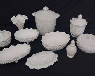 BK189Decorative Milk Glass Candy Dishes