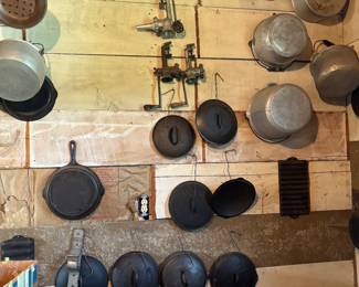 cast iron and aluminum