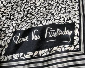 DIANE VON FURSTERBERG ~ FASHION DESIGNER ~ HEAD SCARF