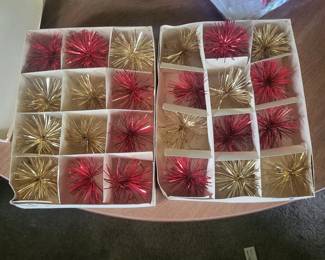 VINTAGE CHRISTMAS ORNAMENTS