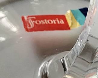 FOSTORIA ENGAEMENT WATER GOBLETS