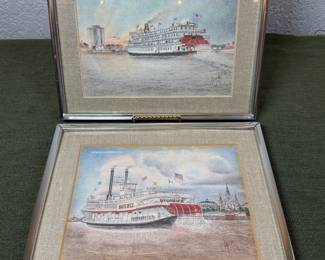 Artist signed watercolors