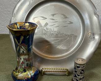 Pewter plate