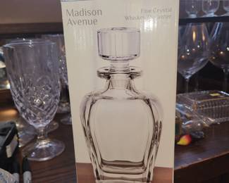 SHANNON CRYSTAL DECANTER
