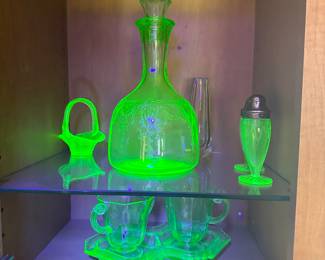More of the uranium glass in the sale!