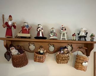 Christmas decor - check back after 7/24 for more pictures of many more Christmas items, dishes, wrapping paper and decor!
