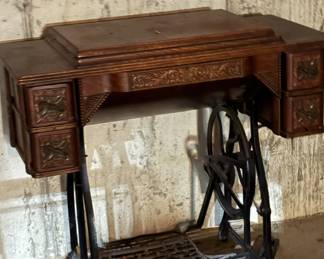 Antique sewing machine