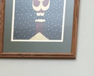 Christmas framed art