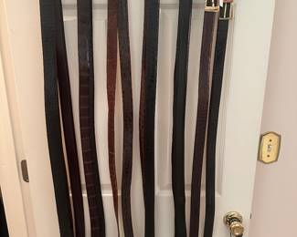 Robert Dingman Alligator and Crocodile Belts