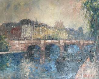 Luc Cossier dit Walles, French b. 1946
“Montmarte Paris”