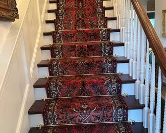 Persian Sarouk Hamadan Runner 26' x 2'9"