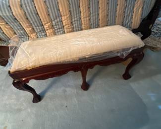 Chippendale bench