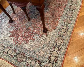 Silk Rug 6' x 9'