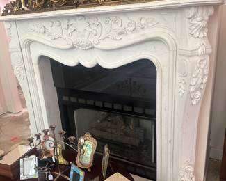 Italian Marble mantle