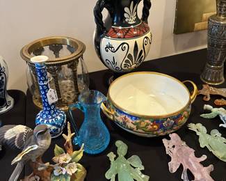 Jade sculptures