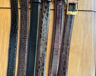 Alligator Belts size 38