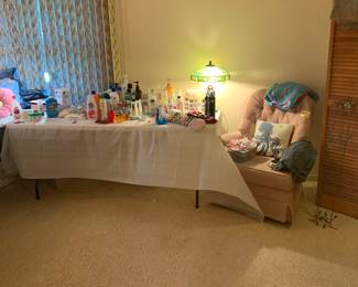 Rocking chair, personal care, clothing 