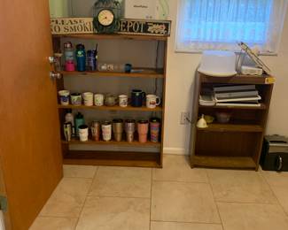 Cups and shelves 