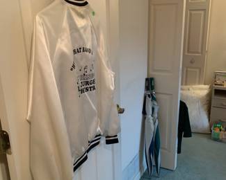 Vintage clothing, and umbrellas