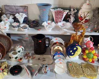Fenton, McCoy and miscellaneous items