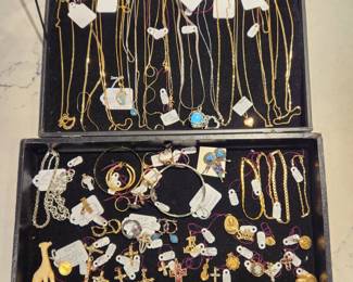 Gold and sterling silver jewelry