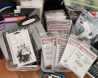 Craft kits, stencils and stamps