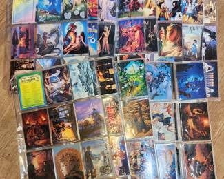 Hildebrandt Collector Cards (comic images). Series I and II 90 cards in each series