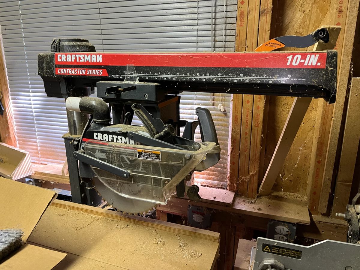 Craftsman 10-inch radial arm saw